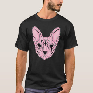 Pastel Gothic Sphynx Cat T-shirt