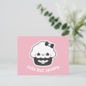 Pastel Gothic Spooky Cute Cupcake Briefkaart (Staand voorkant)
