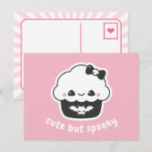 Pastel Gothic Spooky Cute Cupcake Briefkaart (Voorkant / Achterkant)