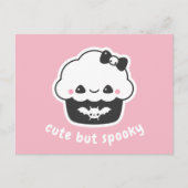Pastel Gothic Spooky Cute Cupcake Briefkaart (Voorkant)