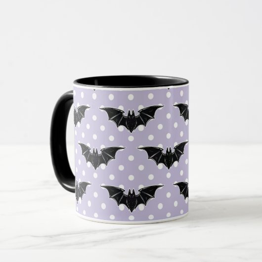 Pastel Gothic Spooky Cute Mok Bats Kawaii Fairy Ke (Voorkant links)