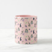 Pastel Gothic Story Pattern roze Mok (Midden)