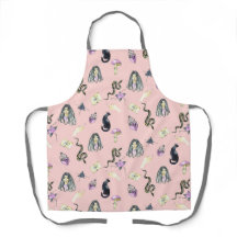 Pastel Gothic Story Pattern roze