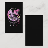 Pastel Gothic Trex Crescent Kawaii Aesthetics Visitekaartje (Voorkant / Achterkant)