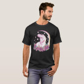 Pastel Gothic Trex Design Esthetische Vaporwave Di T-shirt (Voorkant volledig)
