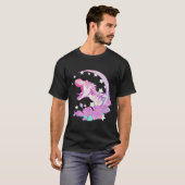 Pastel Gothic Trex TShirt - Vaporgolf esthetisch (Voorkant volledig)