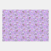Pastel Gothic Valentijnsdag Gift Wrapping Inpakpapier Vel (Voorkant 3)