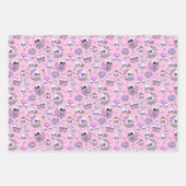 Pastel Gothic Valentijnsdag Gift Wrapping Inpakpapier Vel (Voorkant 2)