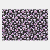 Pastel Gothic Valentijnsdag Gift Wrapping Inpakpapier Vel (Voorkant)