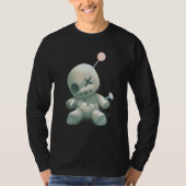 Pastel Gothic Voodoo Creepy Doll T-shirt (Voorkant)