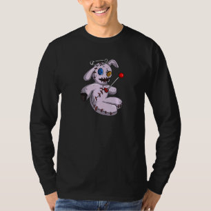 Pastel Gothic Voodoo Doll Horror Creepy Voodoo Dol T-shirt