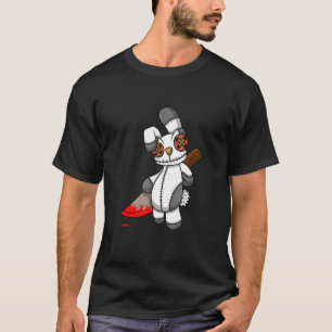 Pastel Gothic Voodoo Doll Rabbit T-shirt