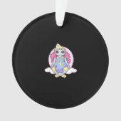 Pastel Gothic Whimsigoth Clown Ragdoll Ornament (voorkant)
