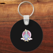Pastel Gothic Whimsigoth Clown Ragdoll Sleutelhanger (Voorkant)