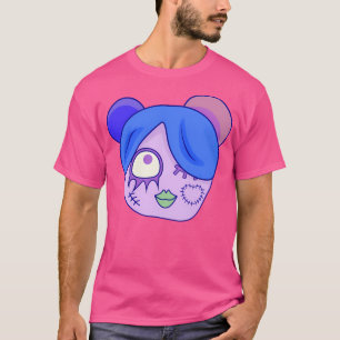 Pastel Gothic Zombie Girl - Halloween Schattige Ka T-shirt