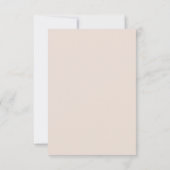Pastel Gouden Barok Save The Date Kaart (Achterkant)