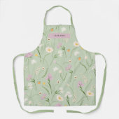 Pastel Grace Floral Elegance Trendy Schort (Voorkant)