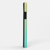 Pastel gradiënt Achtergrond Turquoise Yellow Case-Mate iPhone Case (Achterkant/rechts)