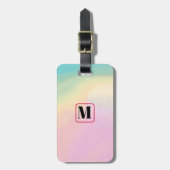 Pastel Gradiënt Bagagelabel (Voorkant verticaal)