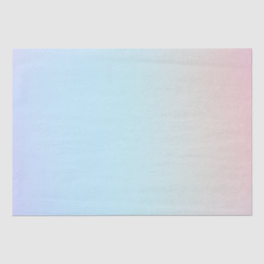 Pastel Gradiënt Eenvoudig Kleurig Tissuepapier (Voorkant)