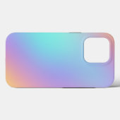 Pastel gradiënt Hoesje-Mate iPhone 13 Hoesje (Achterkant (horizontaal))