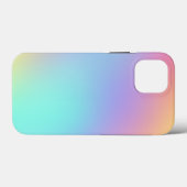 Pastel gradiënt Hoesje-Mate iPhone 13 Hoesje (Achterkant (horizontaal))