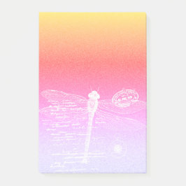 Pastel gradiënt libel post-it® notes