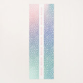 Pastel gradient + spot met streep gepersonaliseerd yogamat (Achterkant)
