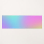 Pastel Gradient Yoga Mat (Voorkant (horizontaal))