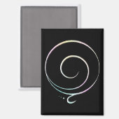 Pastel Gratitude  Magneet (Voorkant / Achterkant)