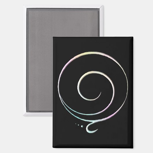 Pastel Gratitude  Magneet (Voorkant / Achterkant)