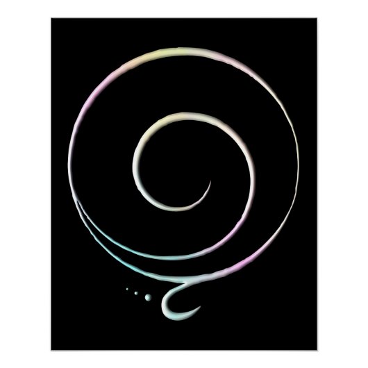 Pastel Gratitude  Perfect Poster (Voorkant)