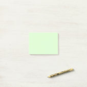 Pastel Green 3 Post-it® Notes (Op bureau)