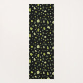 Pastel Green Abstract Yogamat (Achterkant)