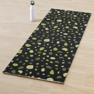 Pastel Green Abstract Yogamat