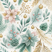 Pastel Green and Gold Towel Luxe Holiday Accent Theedoek