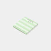 Pastel Green and Grey Stationery Suite for Women Post-it® Notes (Schuin)