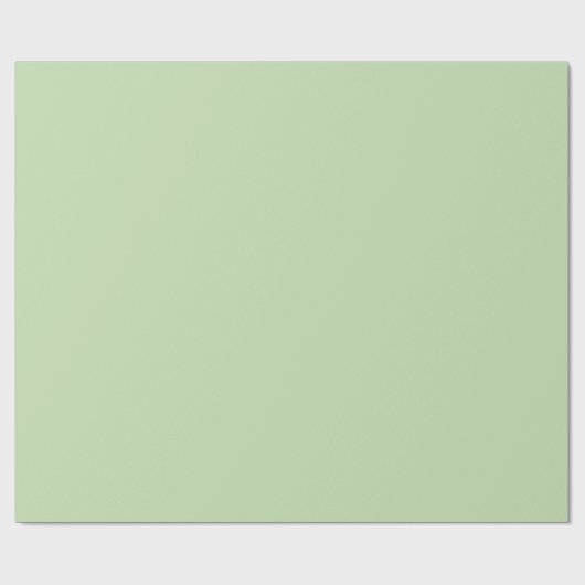 Pastel Green Cadeaupapier (Vlak)