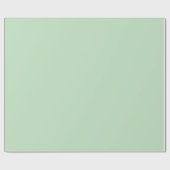 Pastel Green Cadeaupapier (Vlak)
