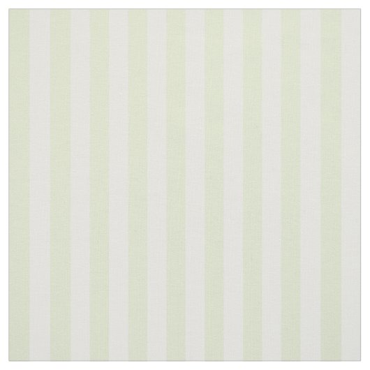 Pastel Green Celery White Stripe Stof (Swatch)