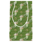 PASTEL GREEN & CREAM IRISH BEVERAGES KLEIN CADEAUZAKJE (Voorkant)