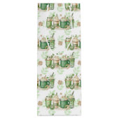 PASTEL GREEN & CREAM IRISH BEVERAGES WIJN CADEAUTAS (Achterkant)