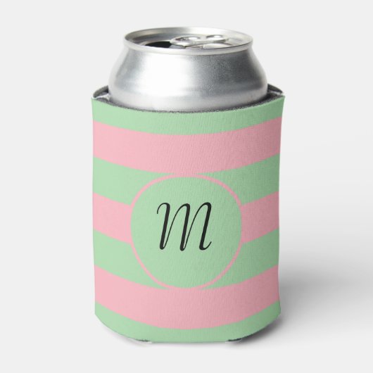 Pastel Green en roze Blikjeskoeler (Blikje Voorkant)