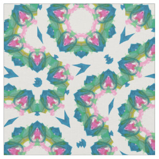 Pastel Green en roze Stof