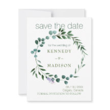 Pastel Green Floral Wedding