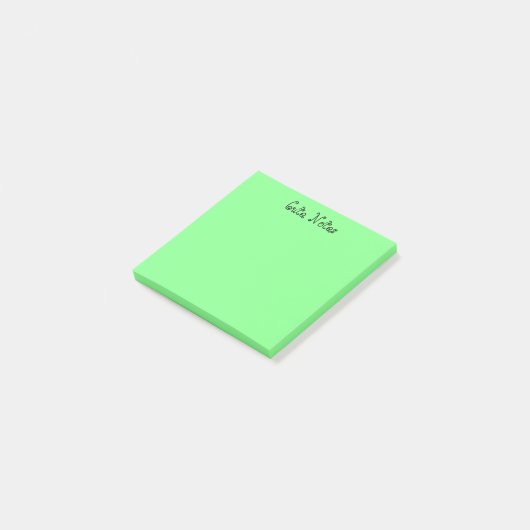 Pastel Green Forest Post-it® Notes (Schuin)