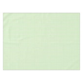 Pastel Green Gingham Pattern Tafelkleed (Voorkant (Horizontaal))