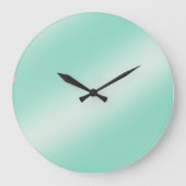 Pastel green  grote klok (Voorkant)