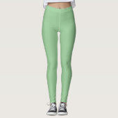 Pastel Green-Leggings Leggings (Voorkant)