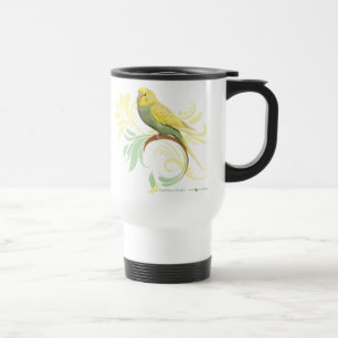 Pastel Green Parakeet Reisbeker